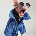 Devon Abikonis Denim Jacket for Sphynx Cats & Pet