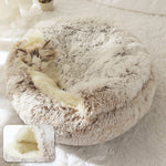 Plush Shell Pet Nest for Cats & Dogs