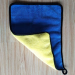 Two-color Dual-sided Microfiber Car Wash Towel