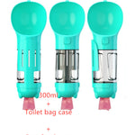Pet Water Bottle Feeder 3 In 1 Dog Water Bottle