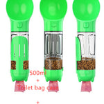 Pet Water Bottle Feeder 3 In 1 Dog Water Bottle