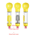 Pet Water Bottle Feeder 3 In 1 Dog Water Bottle