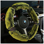 Winter Plush Car Steering Wheel Cover – 38cm Universal Fit