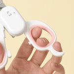 USB Rechargeable Pet Grooming Clippers with Light for Safe Trimming