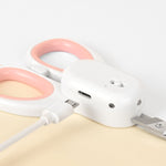 USB Rechargeable Pet Grooming Clippers with Light for Safe Trimming