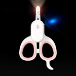 USB Rechargeable Pet Grooming Clippers with Light for Safe Trimming