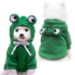 Soft Warm Pet Hoodie for Halloween & Autumn Cosplay
