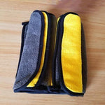 Two-color Dual-sided Microfiber Car Wash Towel