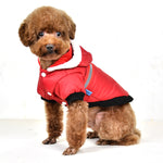 Reflective Pet Hooded Winter Jacket