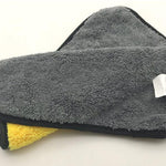 Two-color Dual-sided Microfiber Car Wash Towel