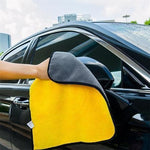 Two-color Dual-sided Microfiber Car Wash Towel