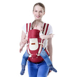 Ergonomic Baby Carrier Waist Stool – Comfortable Infant Hip Seat for 3–36 Months