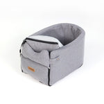 Portable Car Seat Bed for Small Dogs & Cats