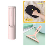 2-1 Reusable Pet Hair Remover Brush Lint