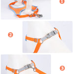 Reflective Dog & Cat Harness with Leash