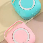 Silicone Dog Bath Massage Gloves Brush