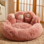 Warm Fleece Dog Sofa Bed