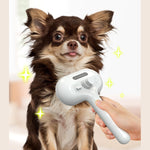 Pet Comb Self-Cleaning Hair Remover Brush with Mist