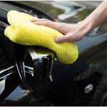 Two-color Dual-sided Microfiber Car Wash Towel