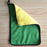 Two-color Dual-sided Microfiber Car Wash Towel
