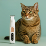 Waterproof Dog Clippers for Grooming with Widened Blade & LED Display