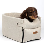 Portable Car Seat Bed for Small Dogs & Cats