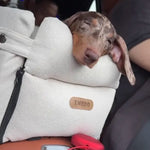 Portable Car Seat Bed for Small Dogs & Cats