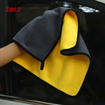 Two-color Dual-sided Microfiber Car Wash Towel