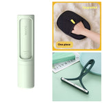 2-1 Reusable Pet Hair Remover Brush Lint