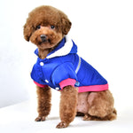 Reflective Pet Hooded Winter Jacket