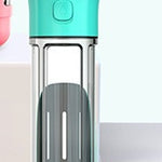 Pet Multi-functional Water Bottle with Waste Shovel & Food Box