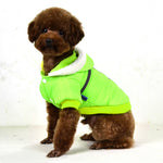 Reflective Pet Hooded Winter Jacket
