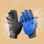 Upgrade Pet Grooming Gloves –Shedding & Hair Remover
