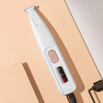 Waterproof Dog Clippers for Grooming with Widened Blade & LED Display